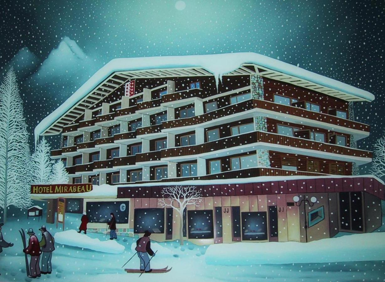 Hotel Mirabeau Crans-Montana Exterior foto